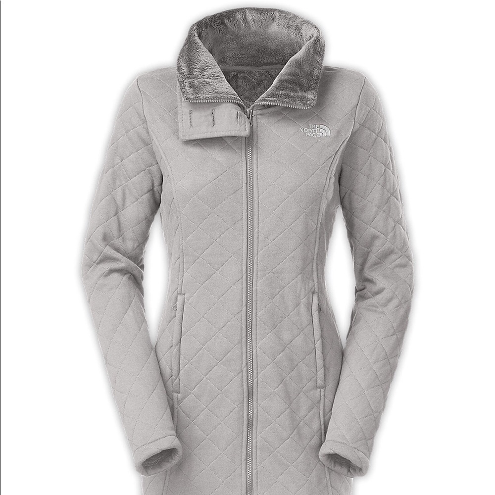 The North Face Women's Caroluna Jacket Sz L Grey